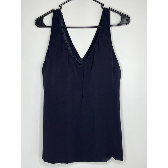 MagicSuit Solids Black Tankini Underwire Draped Back Flowy Thick Strap Size 12‎ - Picture 1 of 8